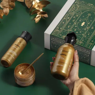 O Boticario Kit Holiday Gift Set Quinoa