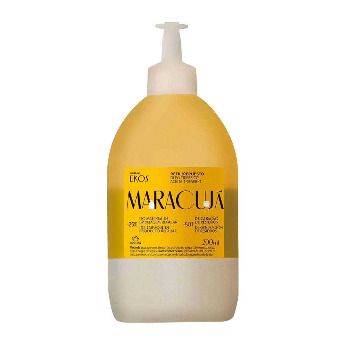 Natura Ekos Óleo Trifásico Maracuja Refil 200ML