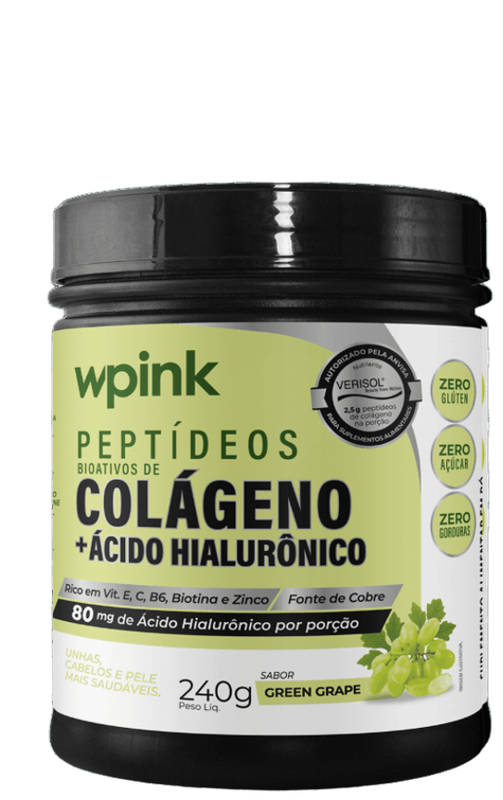WPink Colágeno De Uva Verde 240G