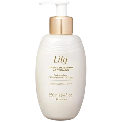 O Boticario Lily Acetinado Creme de Banho 250ML