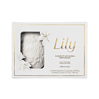 O Boticario Lily Sabonete 2x90G