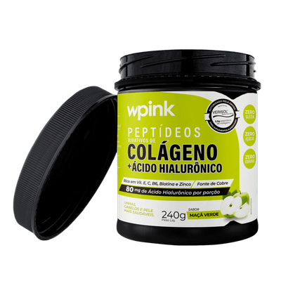 WPink Colágeno De Maçã Verde 240G