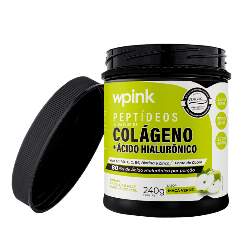 WPink Colágeno De Maçã Verde 240G