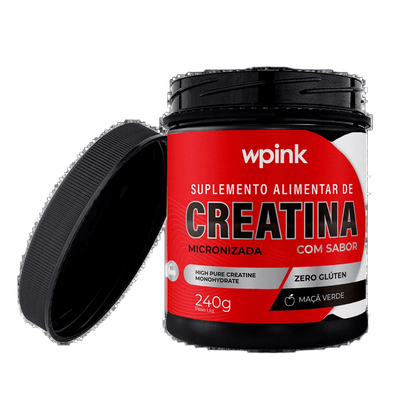 WPink Creatina Maçã Verde 240G