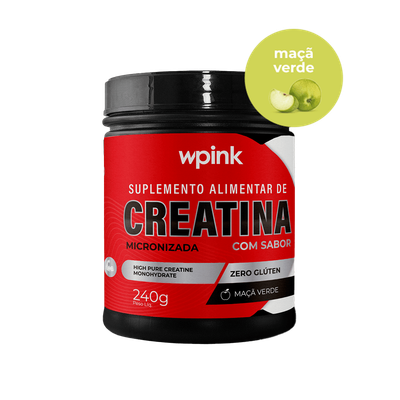 WPink Creatina Maçã Verde 240G