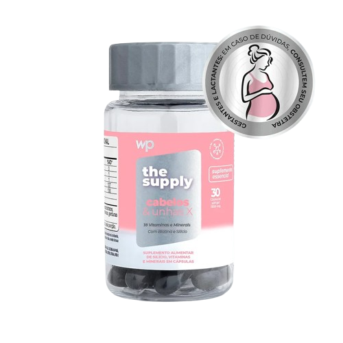 WPink Vitamina Cabelos e Unhas X