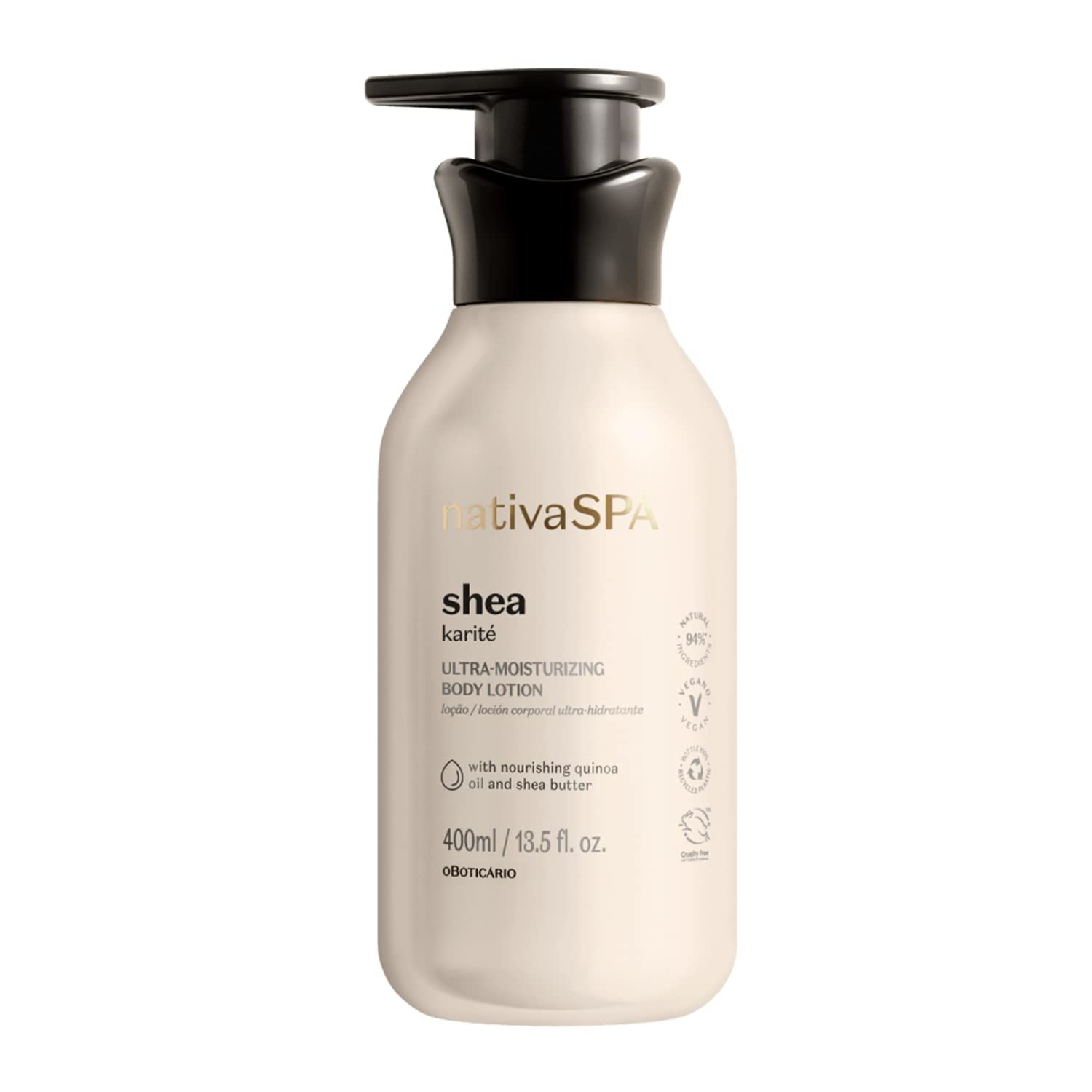 O Boticario Nativaspa Shea Hidratante Corporal 400ML
