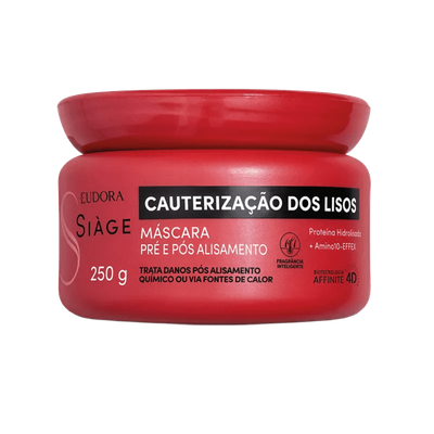 Eudora Siage Cauterizacao Dos Lisos Mascara 250G