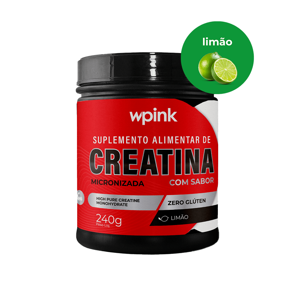WPink Creatina Limão 240G