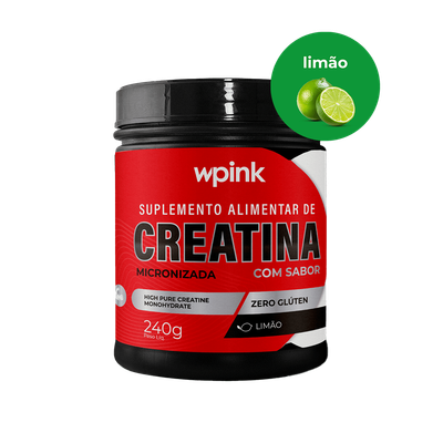 WPink Creatina Limão 240G