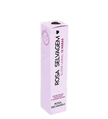 Rosa Selvagem Gloss Labial 6ML