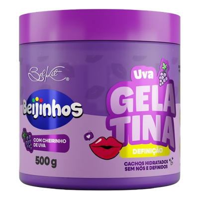 Belkit Gelatina Capilar Definição Beijinhos Uva 500G