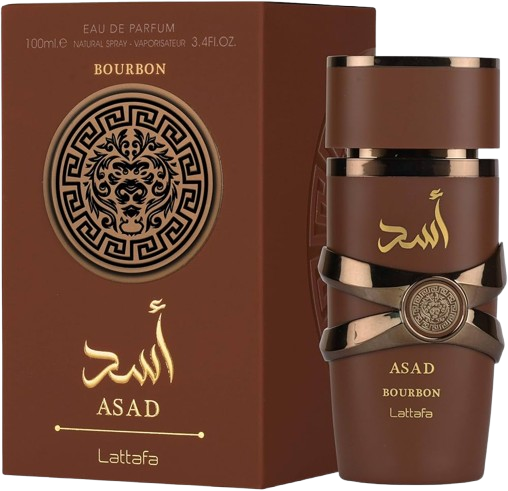 Lattafa Asad Bourbon Eau de Parfum Unisex 3.4oz