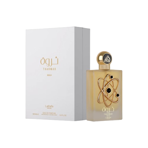 Lattafa Tharwah Gold Eau de Parfum Unisex 3.4oz
