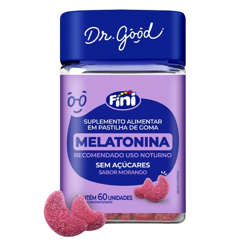 Fini Dr. Good Suplemento Melatonina 60UN