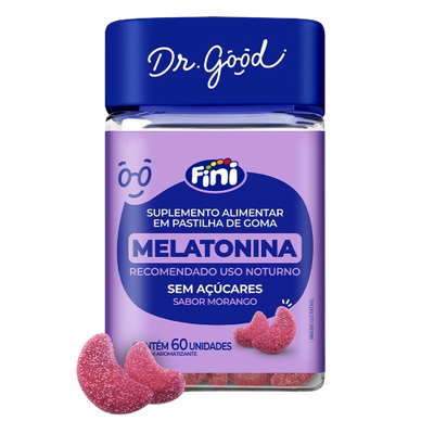 Fini Dr. Good Suplemento Melatonina 60UN