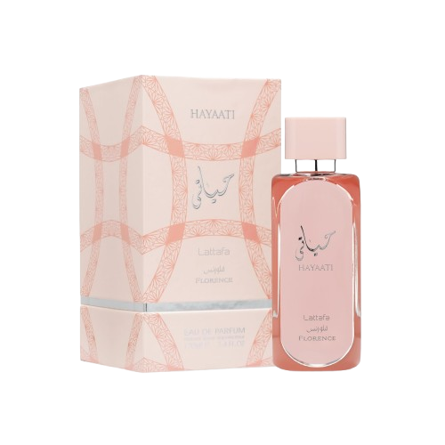Lattafa Hayaati Florence Eau De Parfum 3.4oz