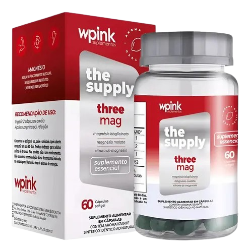 WPink Three Mag 60 Capsulas