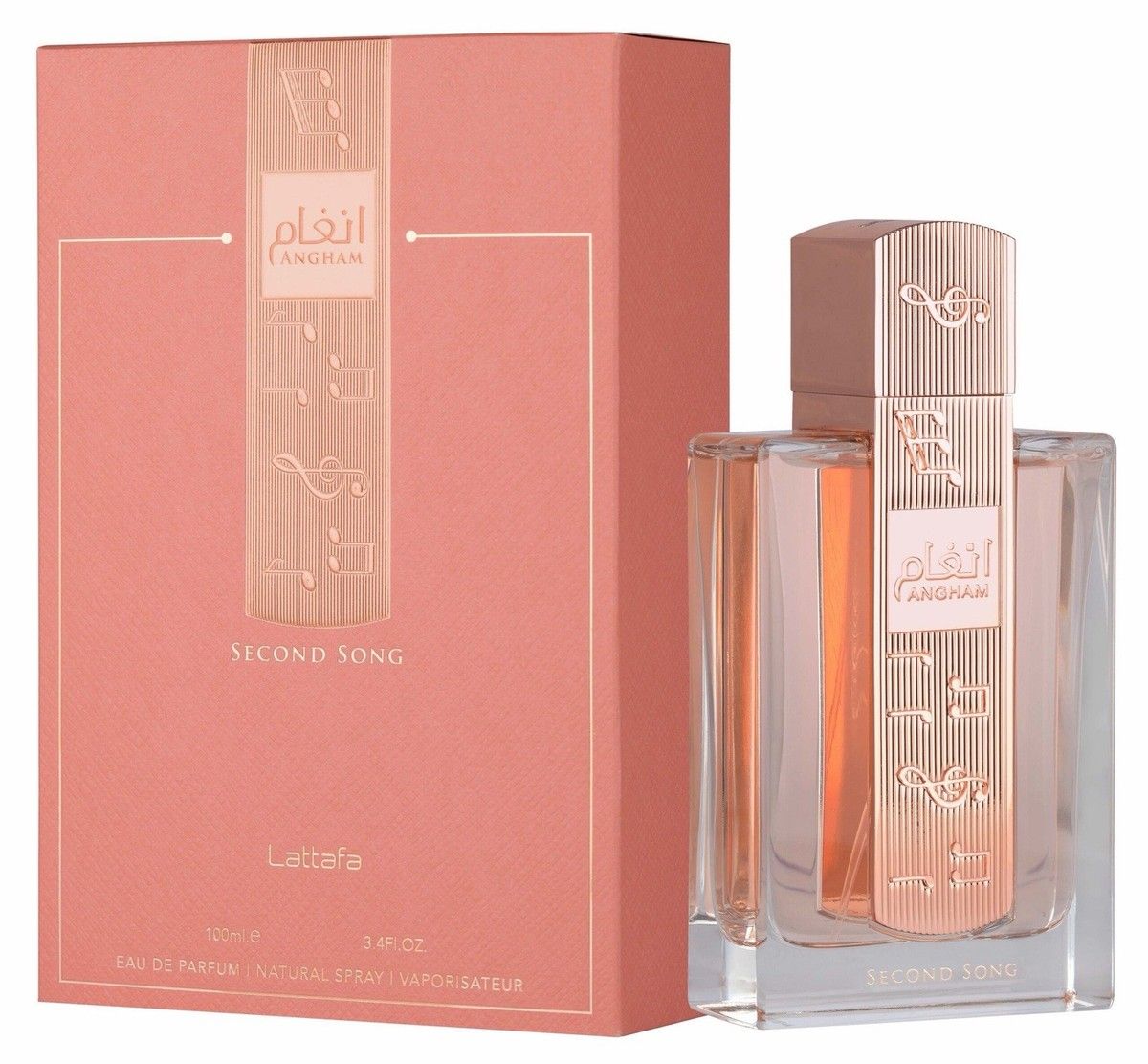 Lattafa Angham Second Song Eau de Parfum 3.4oz