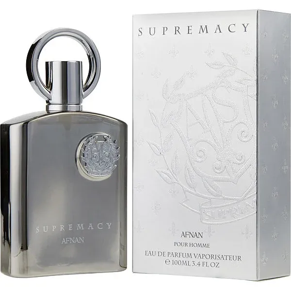 Afnan Supremacy Silver Eau De Parfum Unisex 3.4 oz
