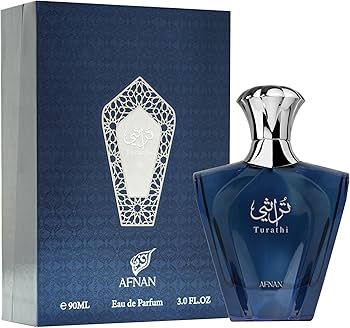 Afnan Turathi Blue Eau De Parfum 3.4 oz