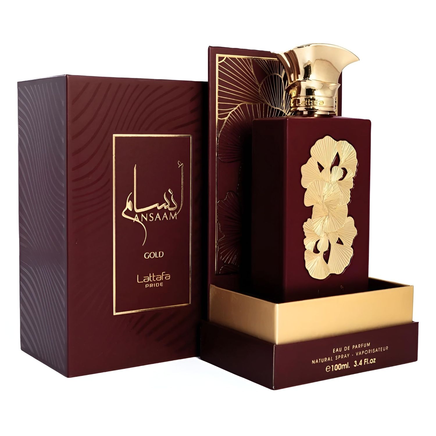 Lattafa Ansaam Gold Eau De Parfum 3.4 oz