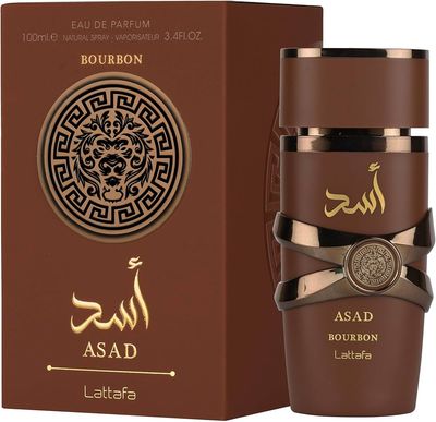 Lattafa Asad Bourbon Eau de Parfum Unisex 3.4oz