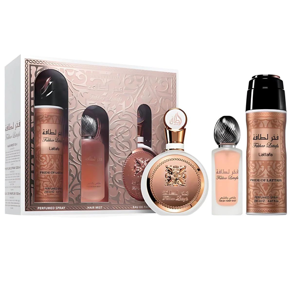 Lattafa Fakhar Gift Set 3pc