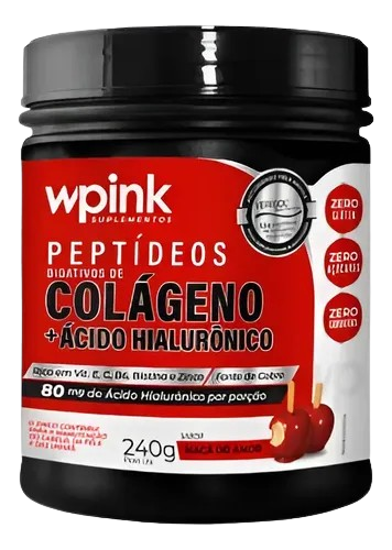 WPink Colágeno De Maçã Do Amor 240G