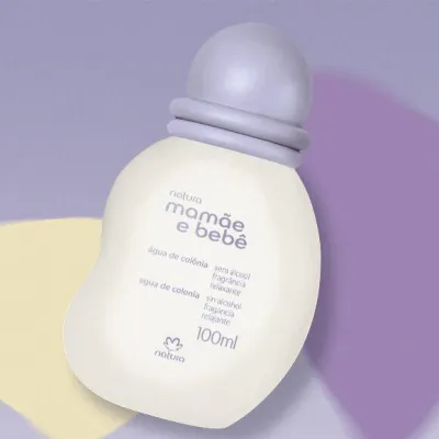 Natura Mamãe e Bebê Água De Colônia Roxinho 100ML