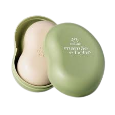 Natura Mamãe e Bebê Sabonete Com Saboneteira 100G
