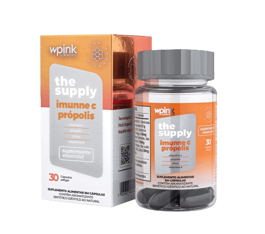 WPink Imunne C Propolis 30 Capsulas
