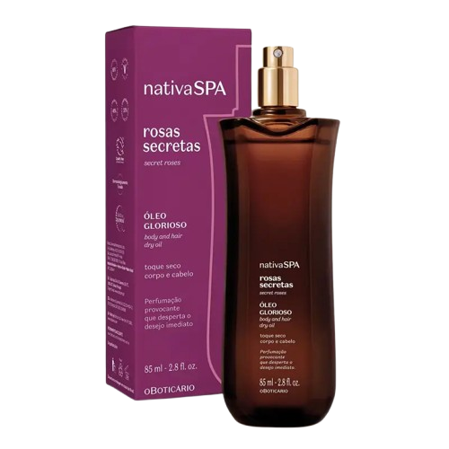 O Boticario Nativaspa Rosas Secretas Oleo Glorioso 85ML