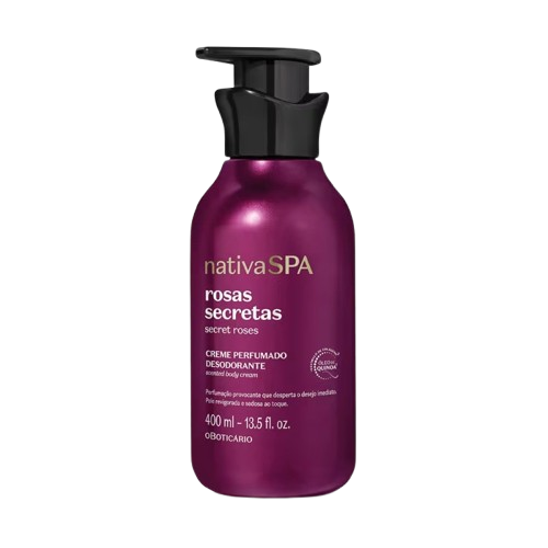 O Boticario Nativaspa Rosas Secretas Hidratante Corporal 400ML