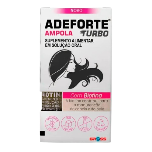 Adeforte Ampola Turbo com Biotina 3ML
