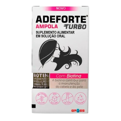 Adeforte Ampola Turbo com Biotina 3ML