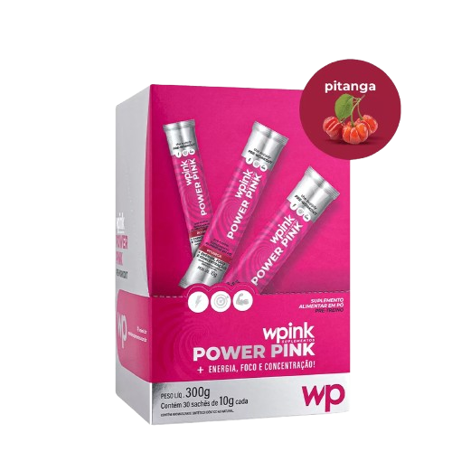 WPink Power Drink Pre Treino Pitanga 300G