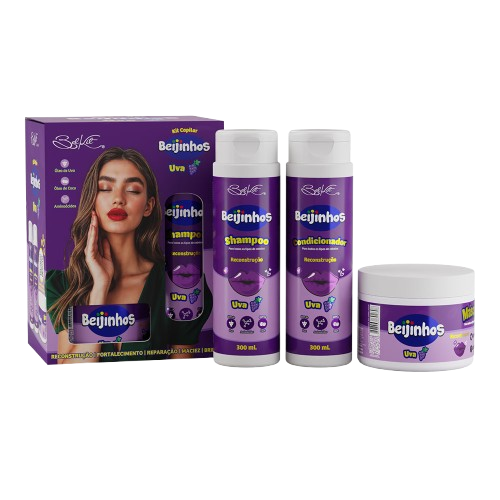 Belkit Kit Capilar Beijinhos Uva 300ML