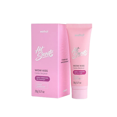 Wehot Calda Beijavel Milkshake de Morango 20G