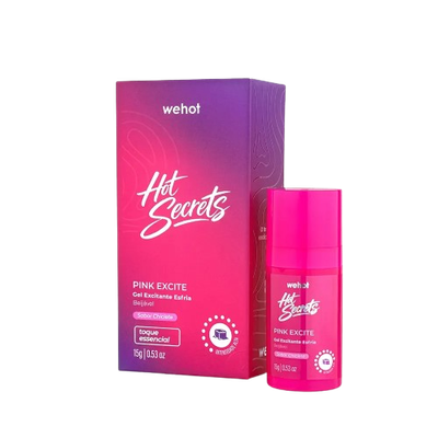 Wehot Gel Excitante Esfria Chiclete 15G