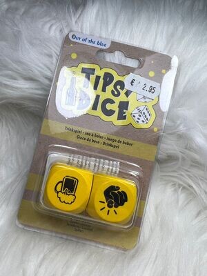Wooden dice drinking game