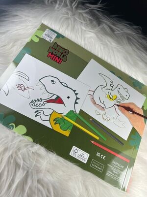 Dot to dot Dino world