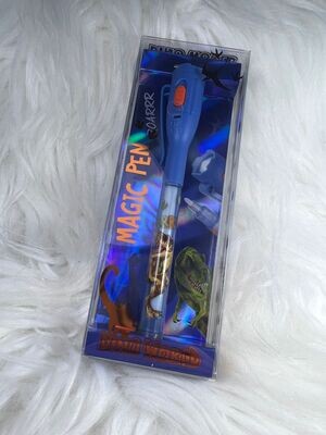 Geheime pen met led Dino World