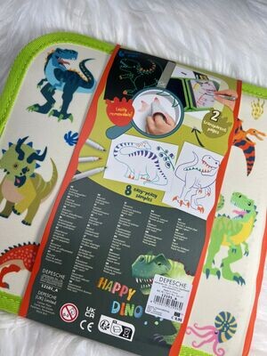 Paint &amp; Swipe boek Dino World