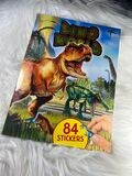 Stickerboek met puffy sticker Dino World