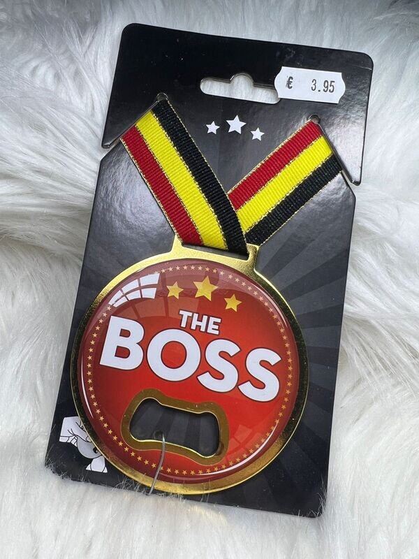 Medaille opener - The Boss