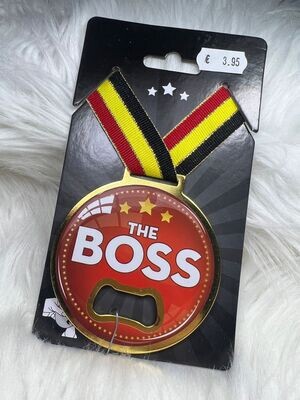 Medaille opener - The Boss