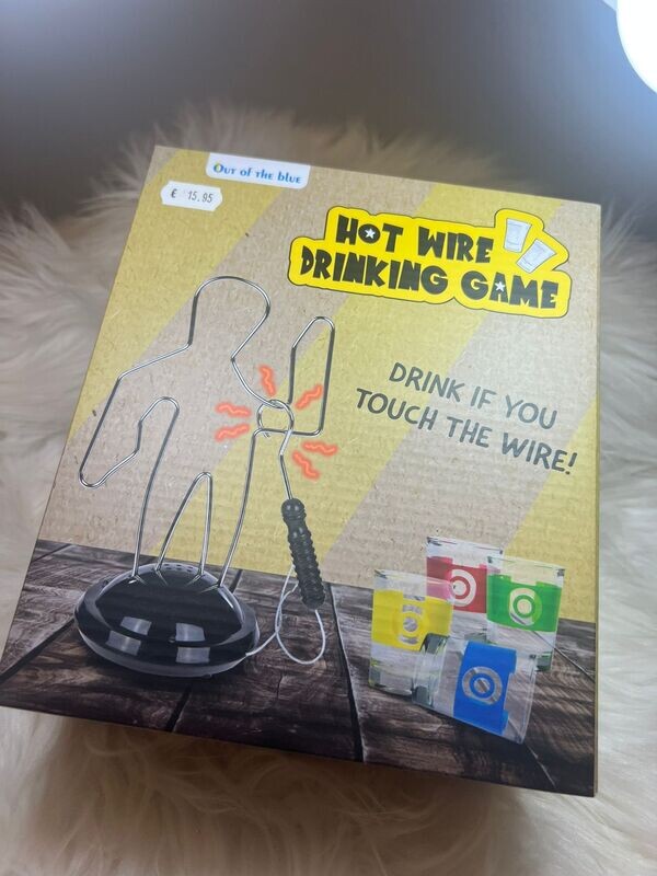 Drinking game hot wire