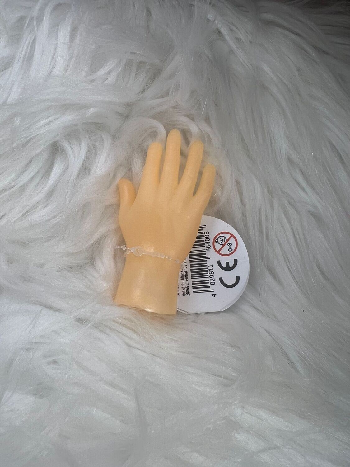 Tiny vingerpop hand