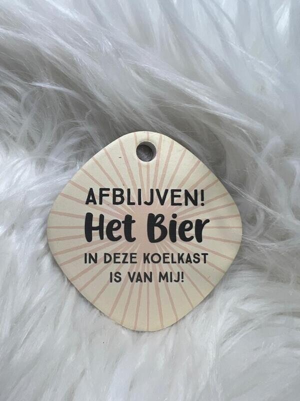 Magneet Afblijven bier